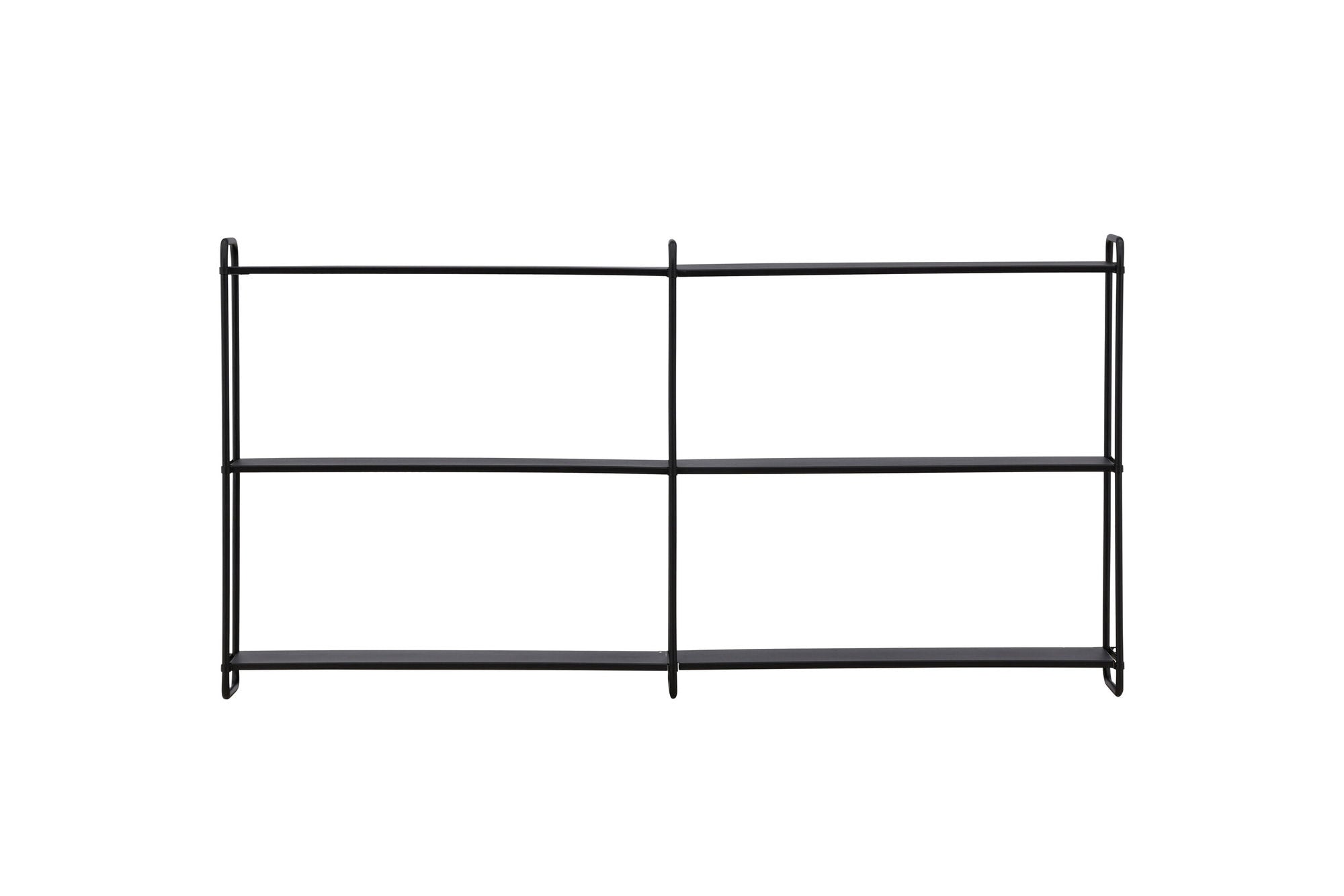 Venture Home Lyon Wall reol - Black / Powder coated Iron