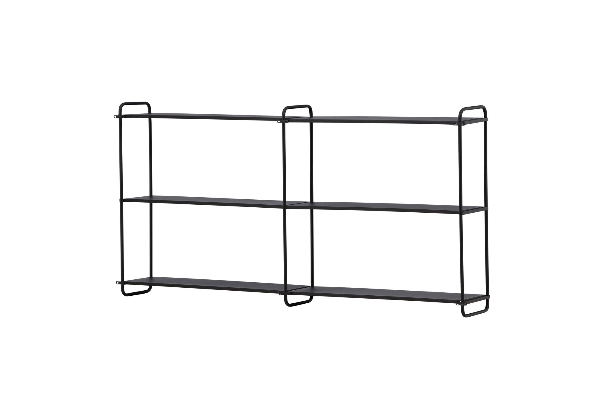 Venture Home Lyon Wall reol - Black / Powder coated Iron
