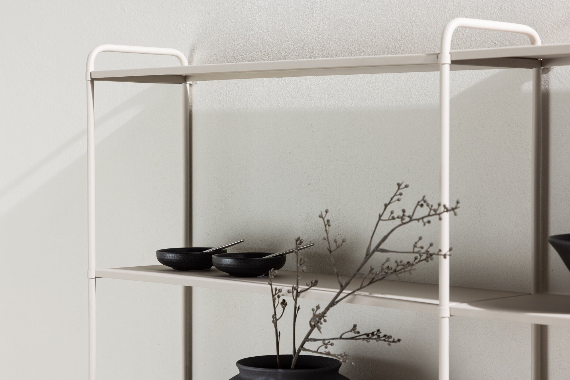 Venture Home Lyon Wall reol - Beige / Powder coated Iron