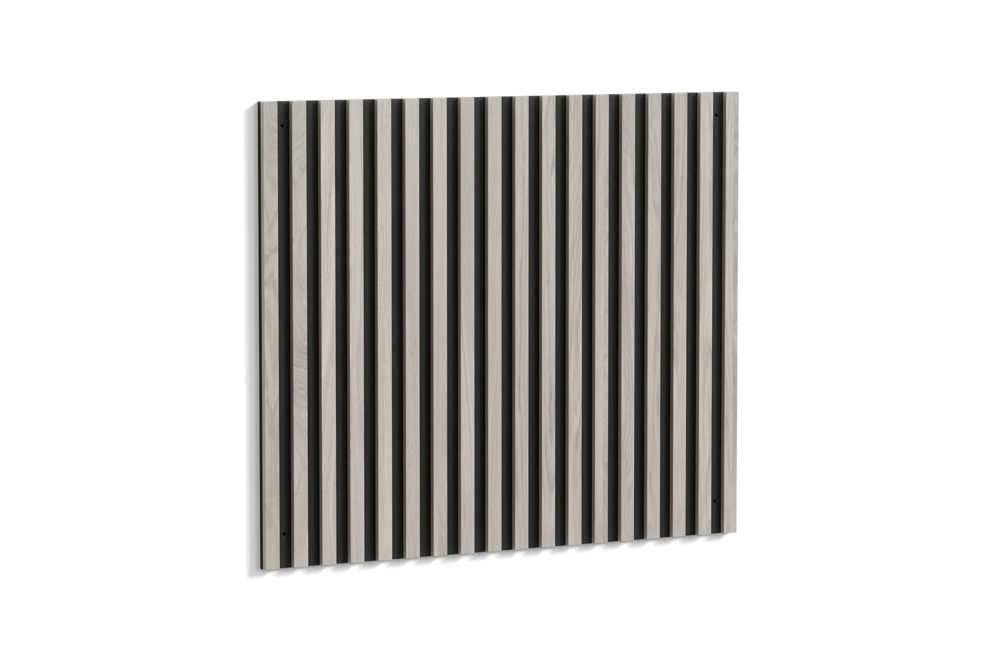 Venture Home Pau Wall Panel- Bed Headboard W94,5 x H80 x B2,8 - Black/Whitewash /  MDF