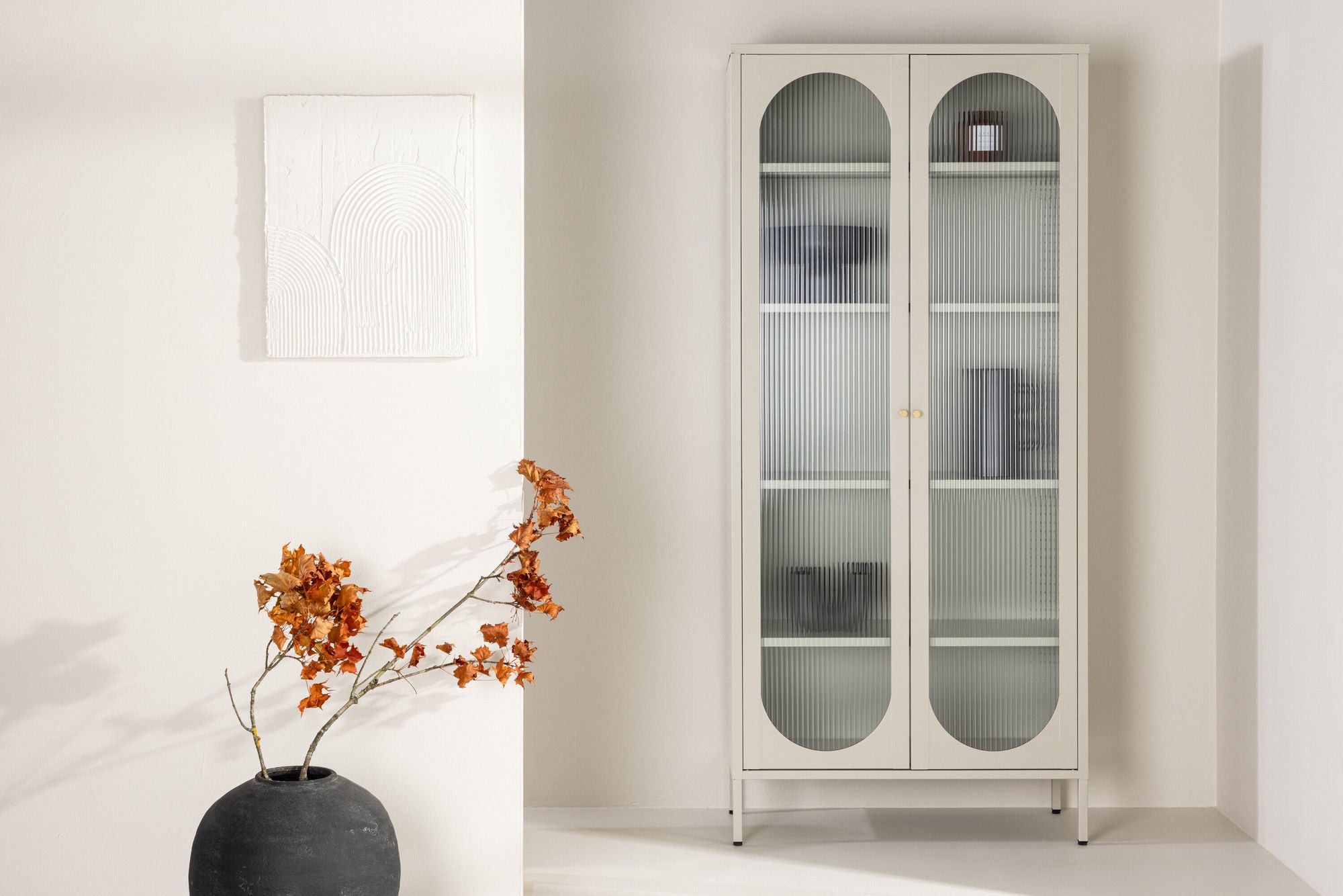 Venture Home Lima Skænk - Beige / Beige