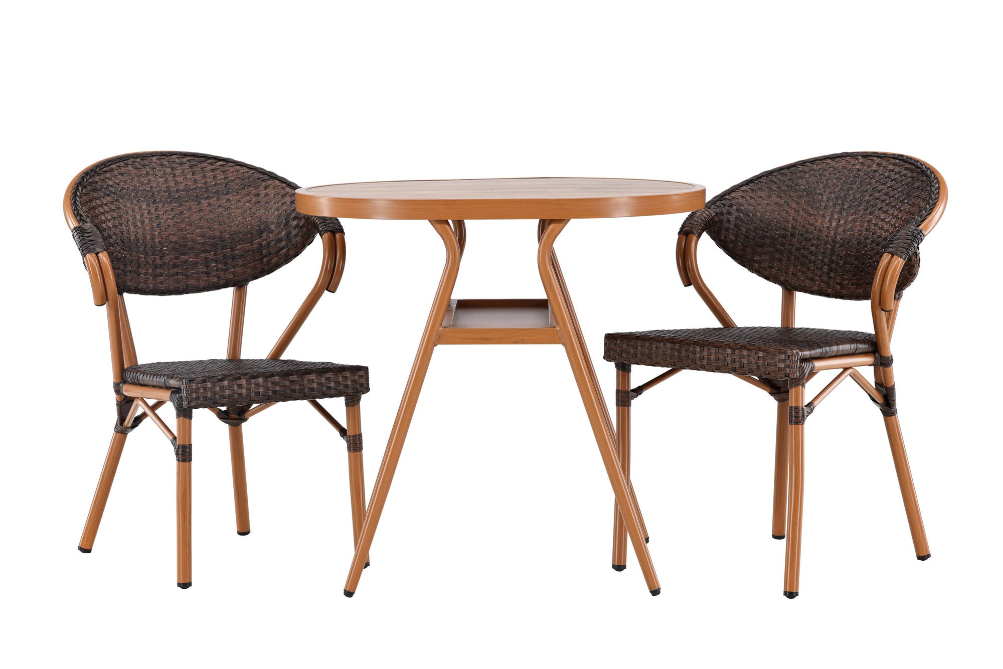 Venture Home Abrantes  Cafeset - Brown / Brown