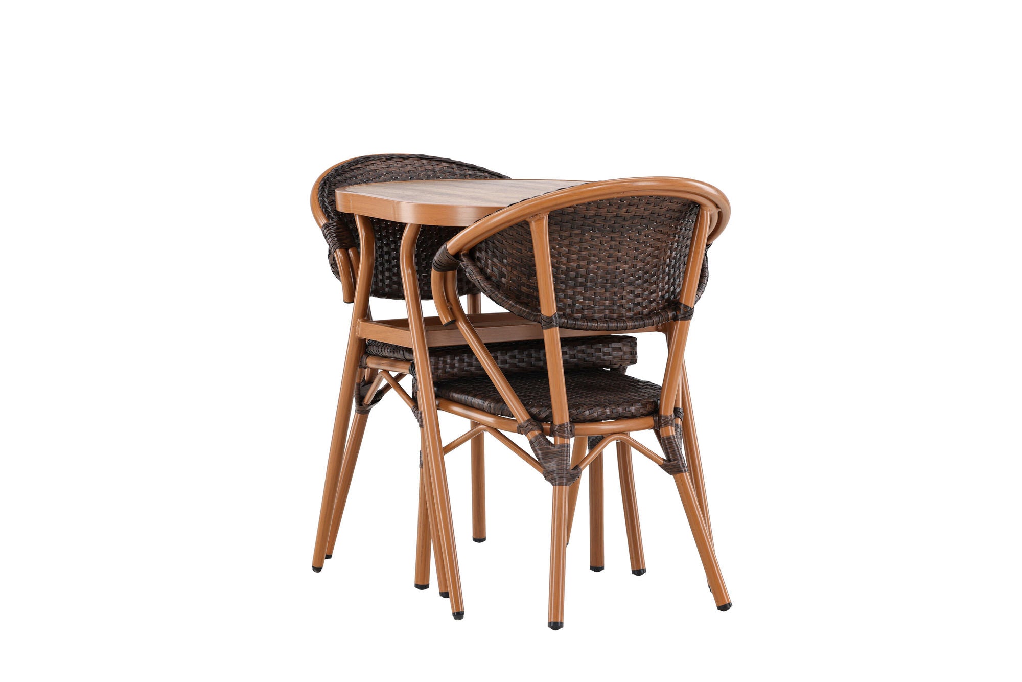 Venture Home Abrantes  Cafeset - Brown / Brown