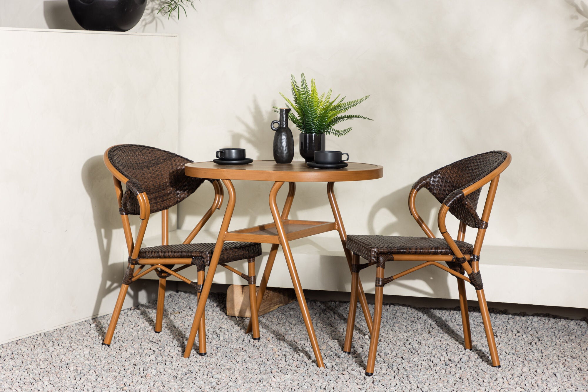 Venture Home Abrantes  Cafeset - Brown / Brown