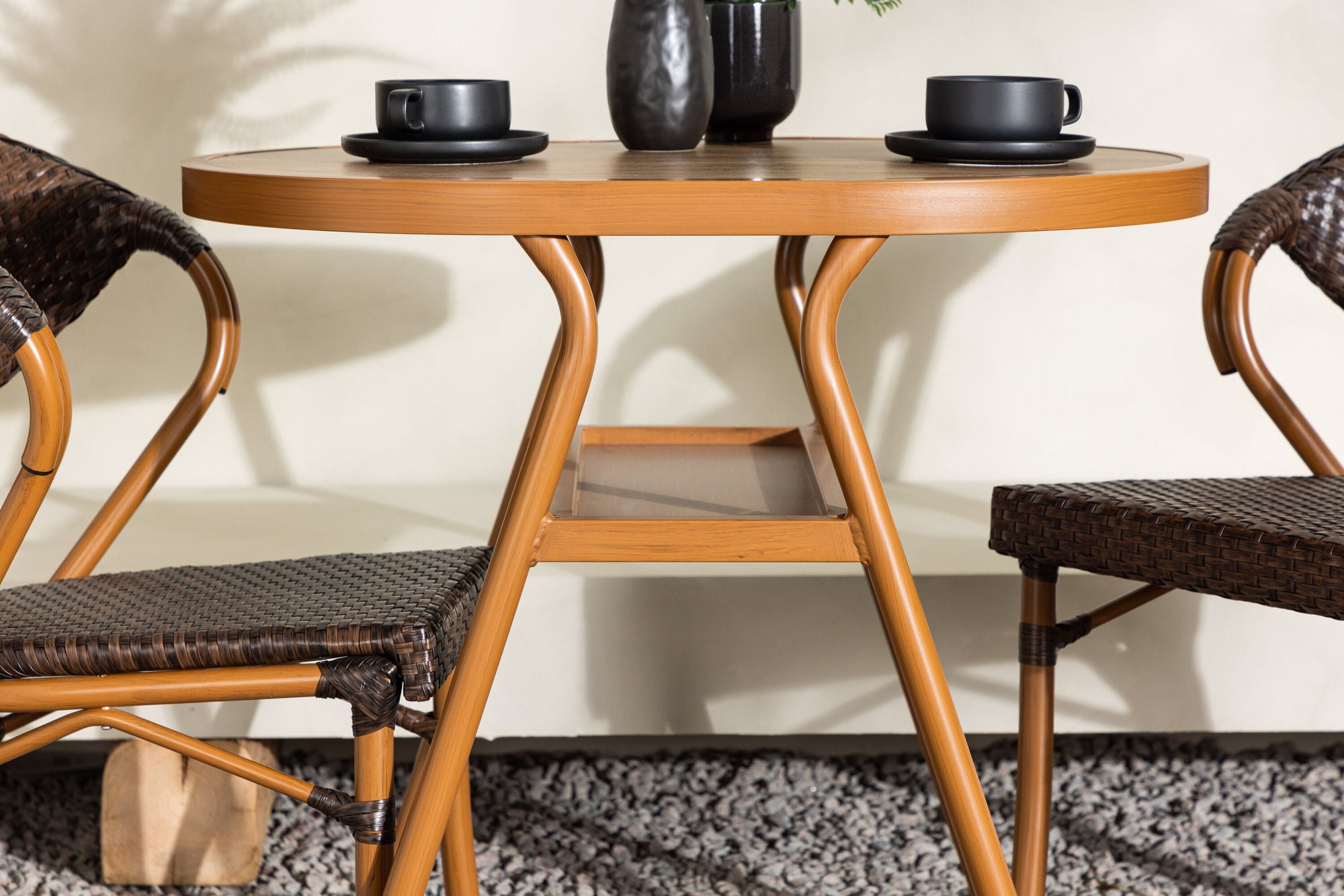 Venture Home Abrantes  Cafeset - Brown / Brown