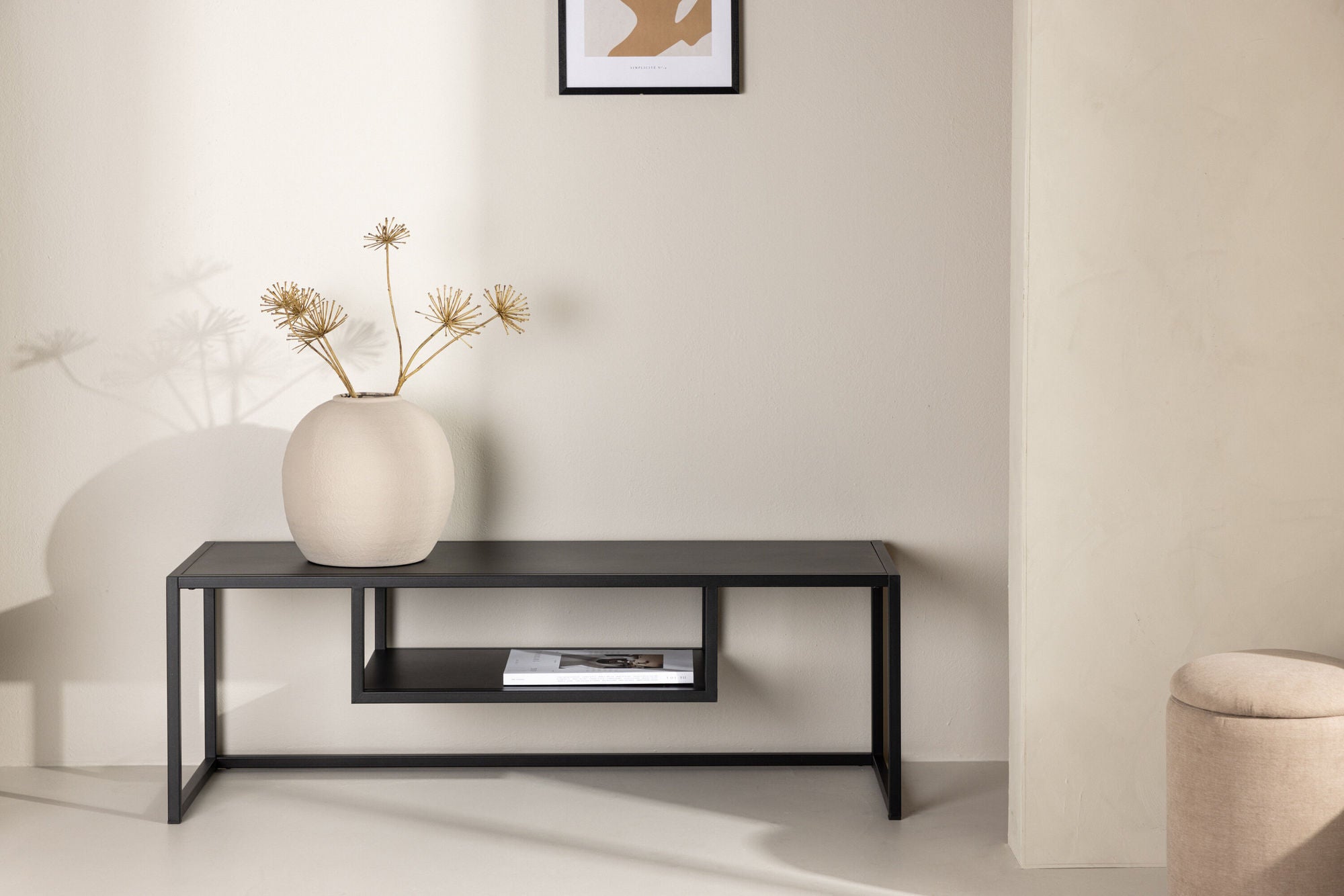 Venture Home Riverside TV-Stand - Black / Black