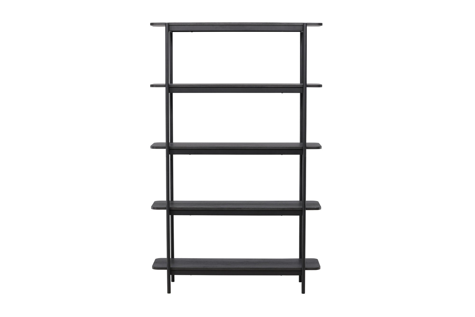 Vind Heim reol 190 cm - Black / Black FSC 100%
