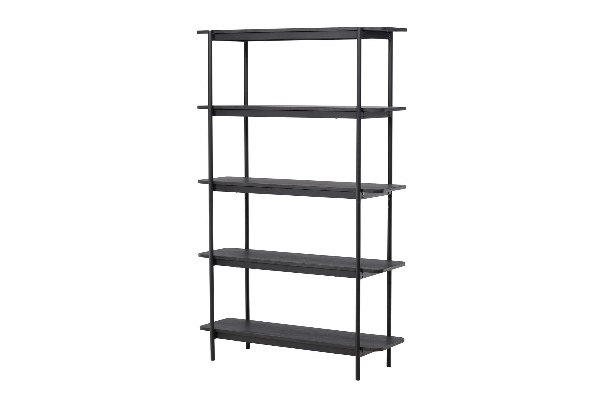 Vind Heim reol 190 cm - Black / Black FSC 100%