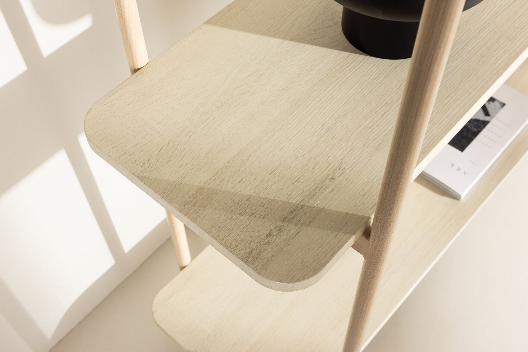 Vind Heim reol 120 cm - Whitewash / Whitewash FSC 100%