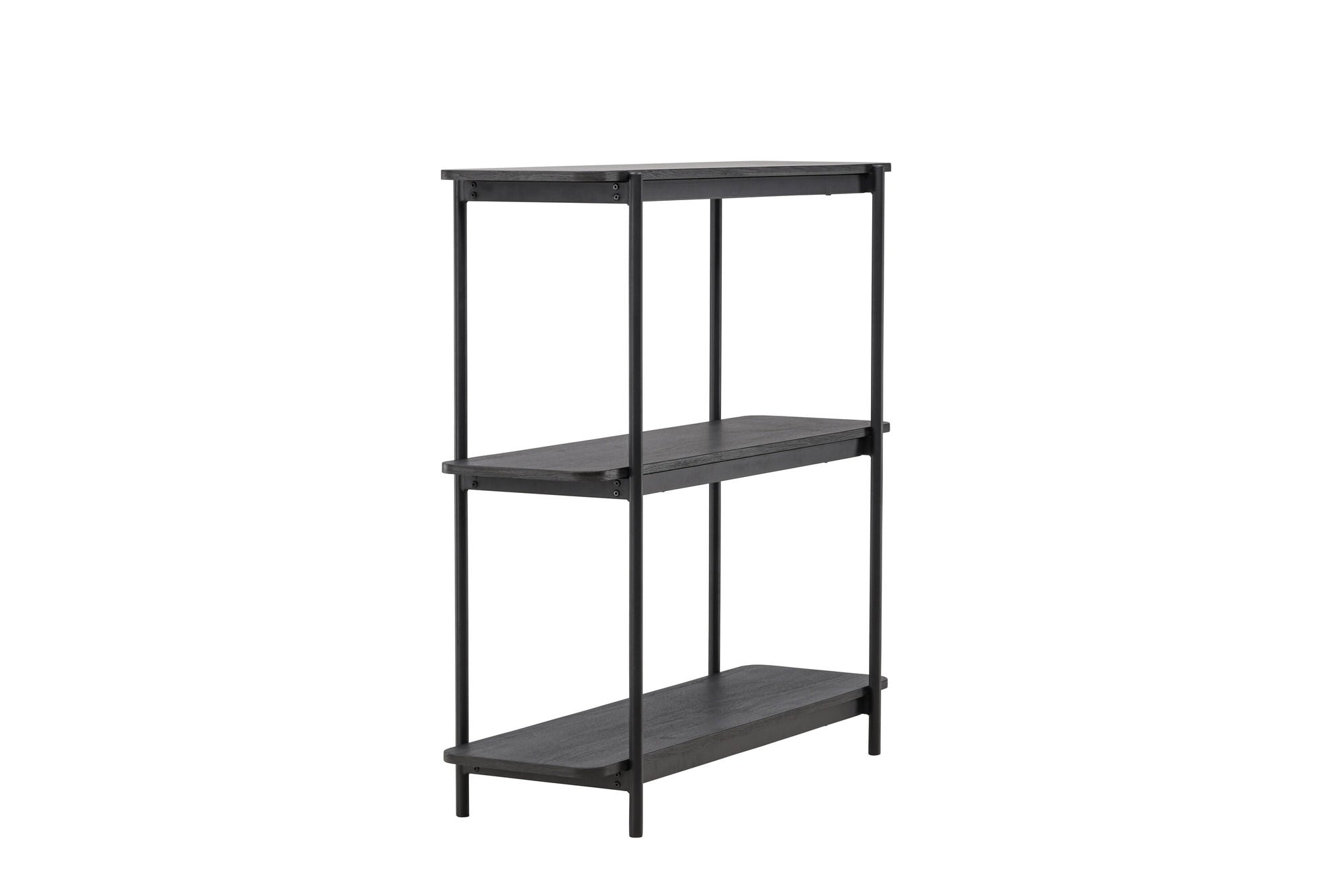 Vind Heim reol 120 cm - Black / Black FSC 100%