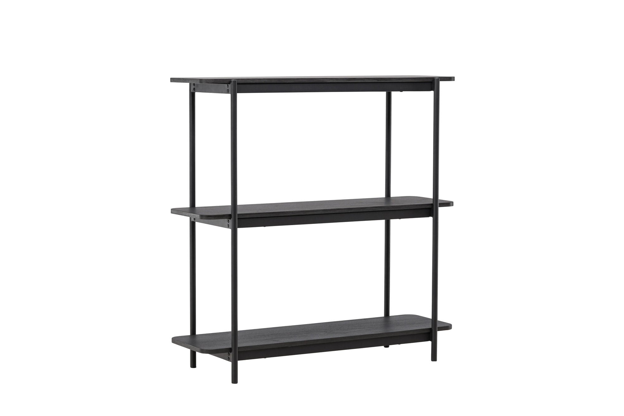 Vind Heim reol 120 cm - Black / Black FSC 100%