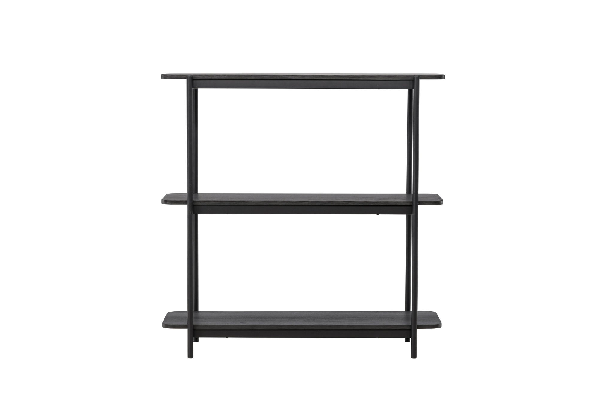 Vind Heim reol 120 cm - Black / Black FSC 100%