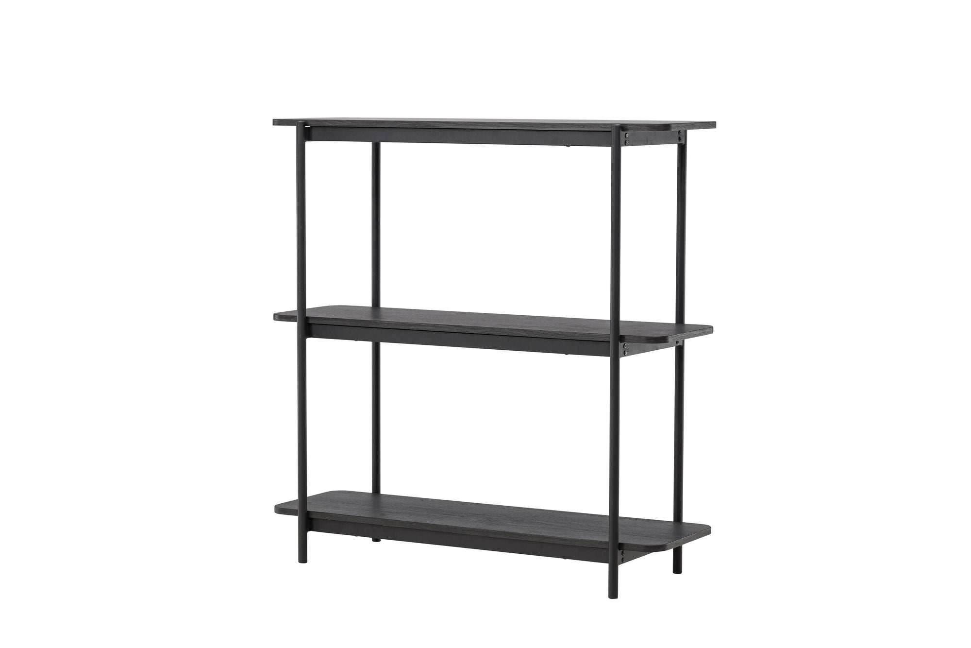 Vind Heim reol 120 cm - Black / Black FSC 100%