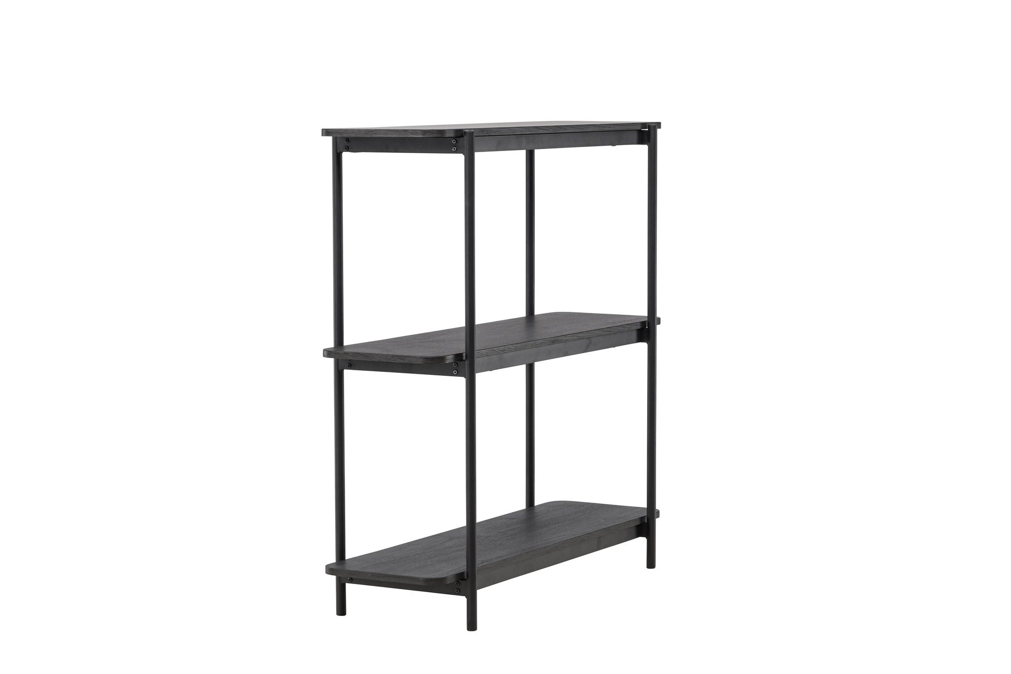 Vind Heim reol 120 cm - Black / Black FSC 100%
