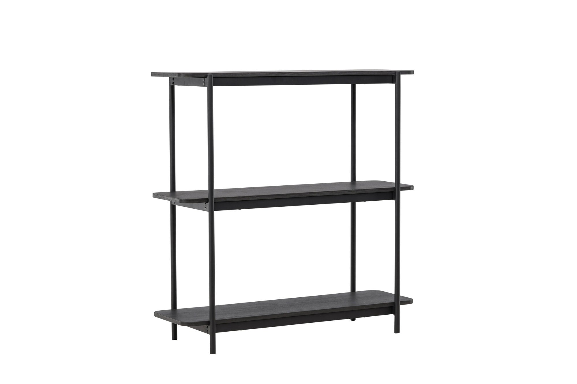 Vind Heim reol 120 cm - Black / Black FSC 100%