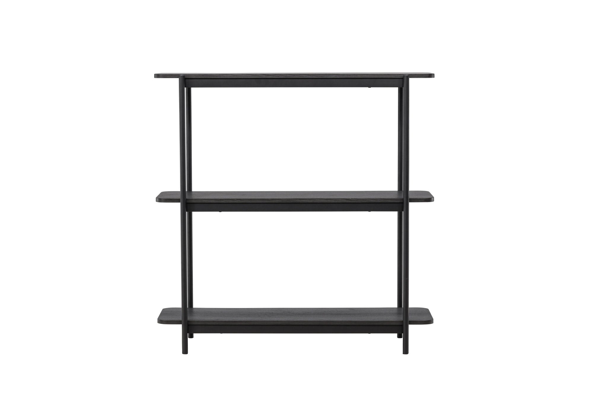 Vind Heim reol 120 cm - Black / Black FSC 100%
