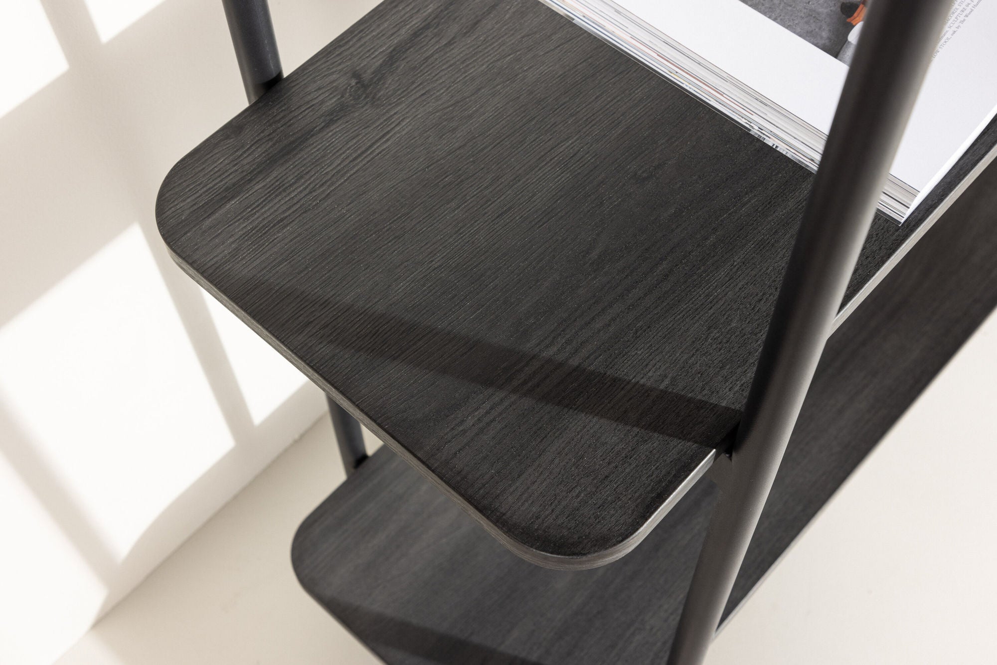 Vind Heim reol 120 cm - Black / Black FSC 100%
