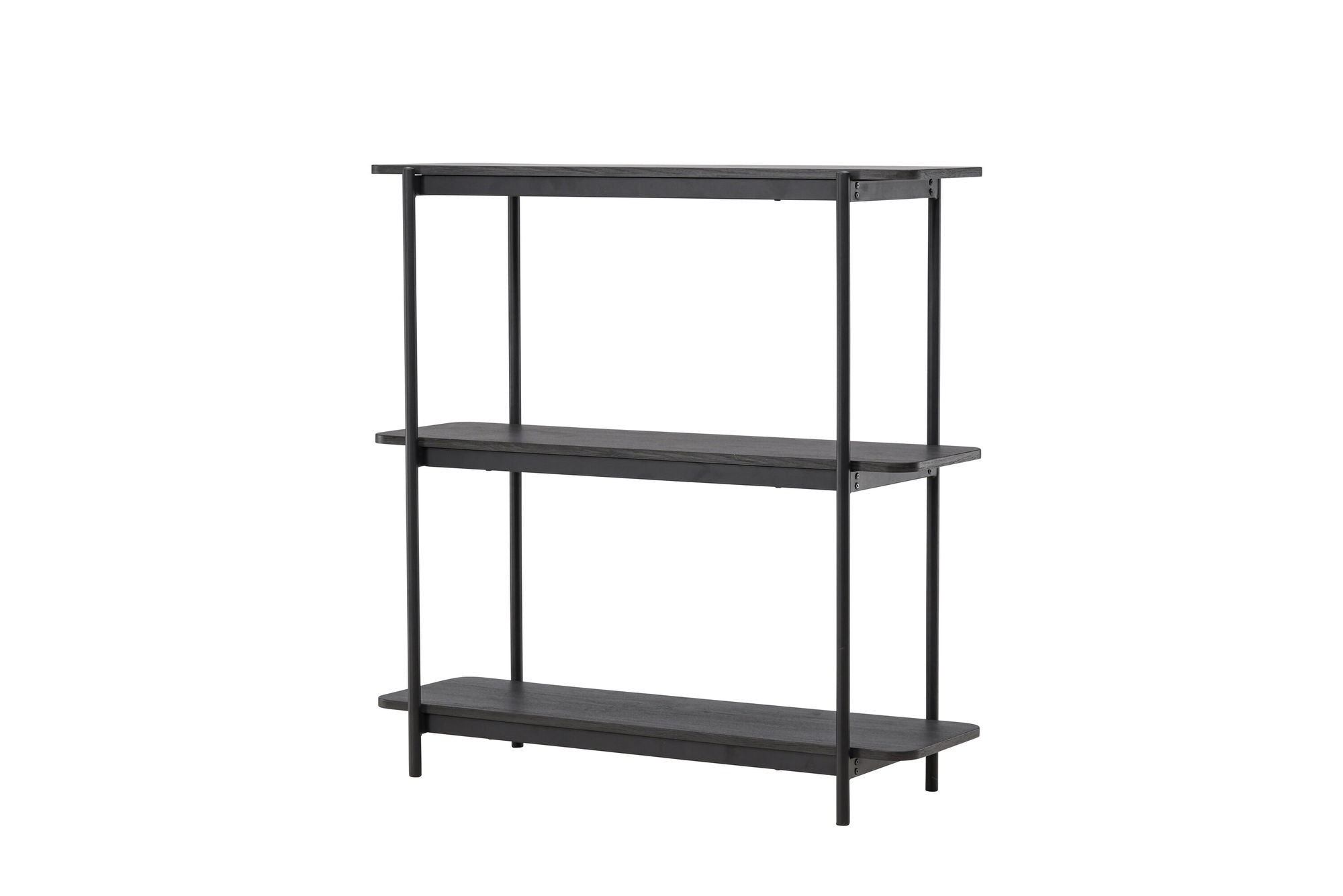 Vind Heim reol 120 cm - Black / Black FSC 100%
