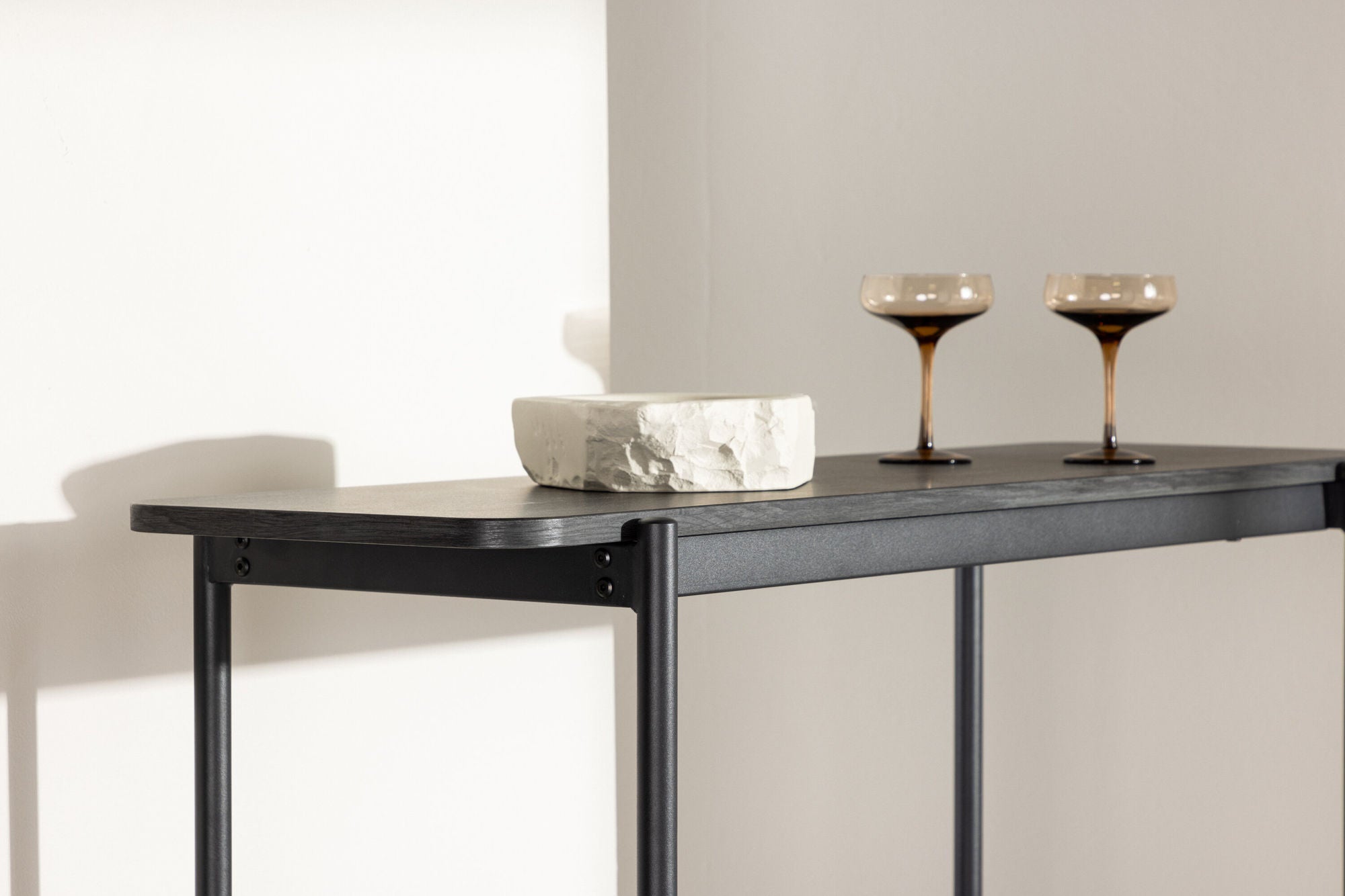 Vind Heim reol 120 cm - Black / Black FSC 100%