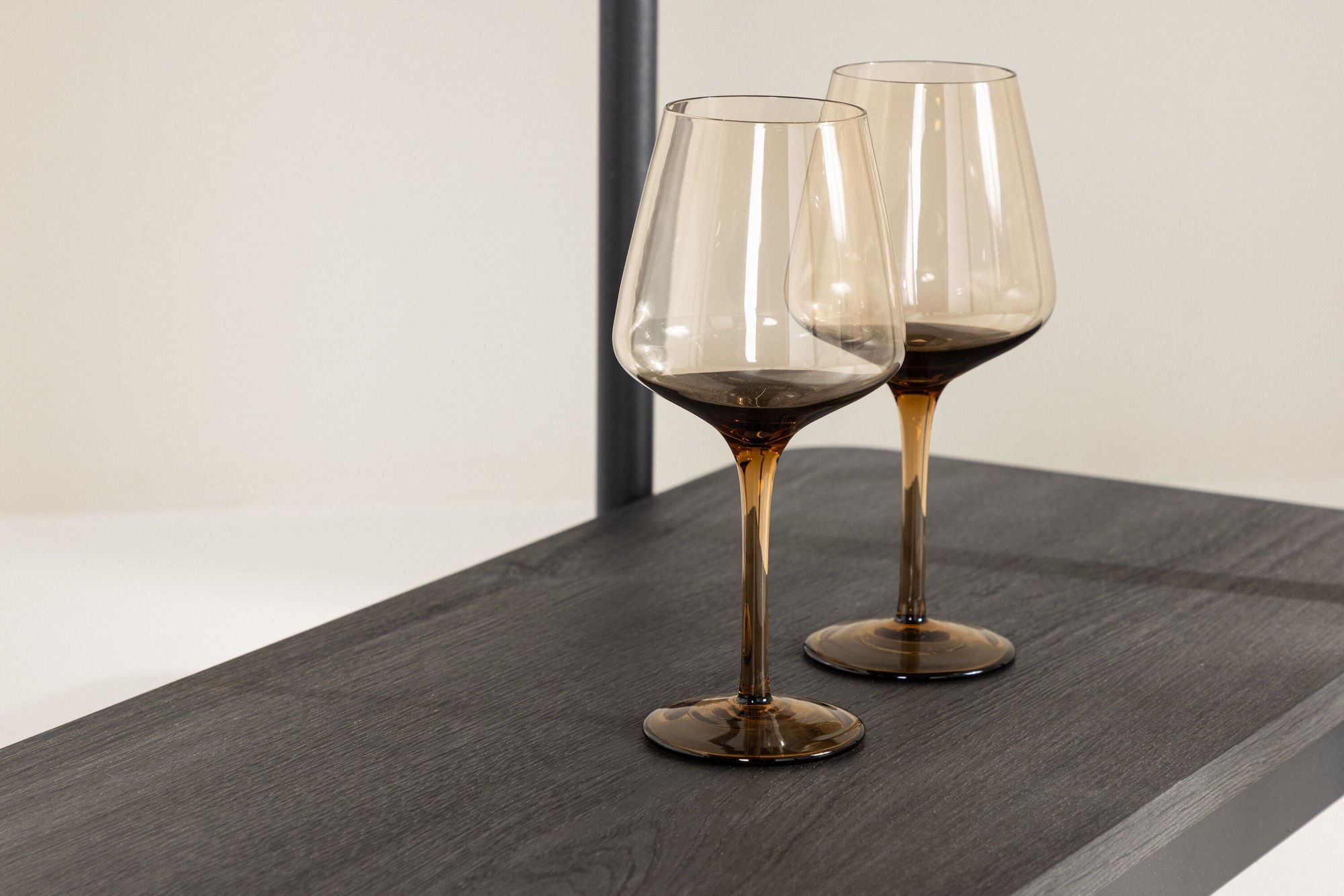 Vind Heim reol 120 cm - Black / Black FSC 100%