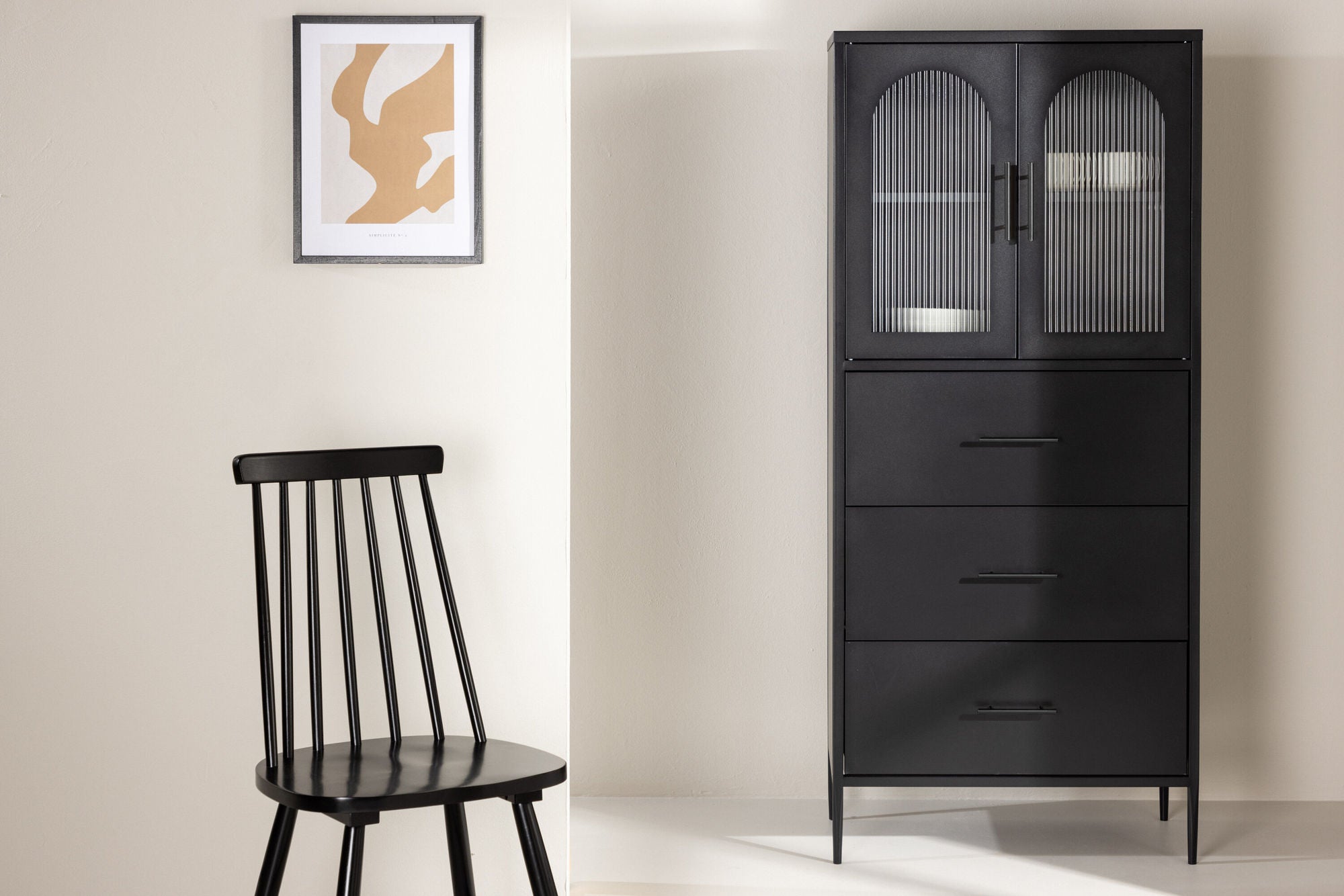 Venture Home La Paz Skænk - Black / Black