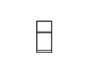 Venture Home Punta Arenas Side bord - Black / Black