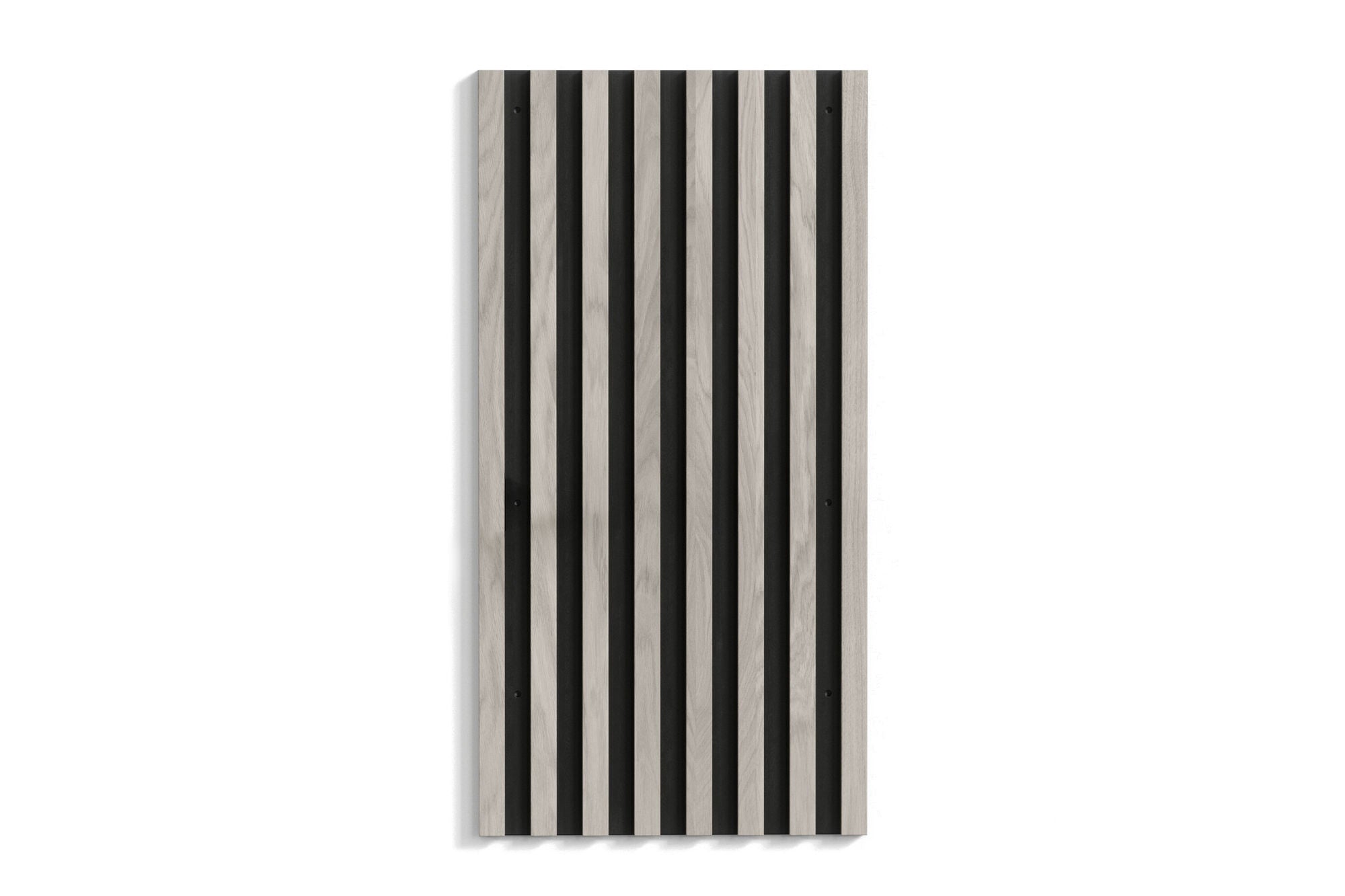 Venture Home Toulon Wall Panel - Nightstand W40,5 x H80 x D2,8 - Black/Whitewash /  MDF