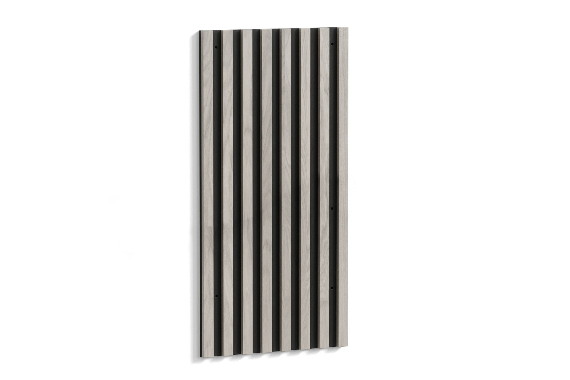Venture Home Toulon Wall Panel - Nightstand W40,5 x H80 x D2,8 - Black/Whitewash /  MDF