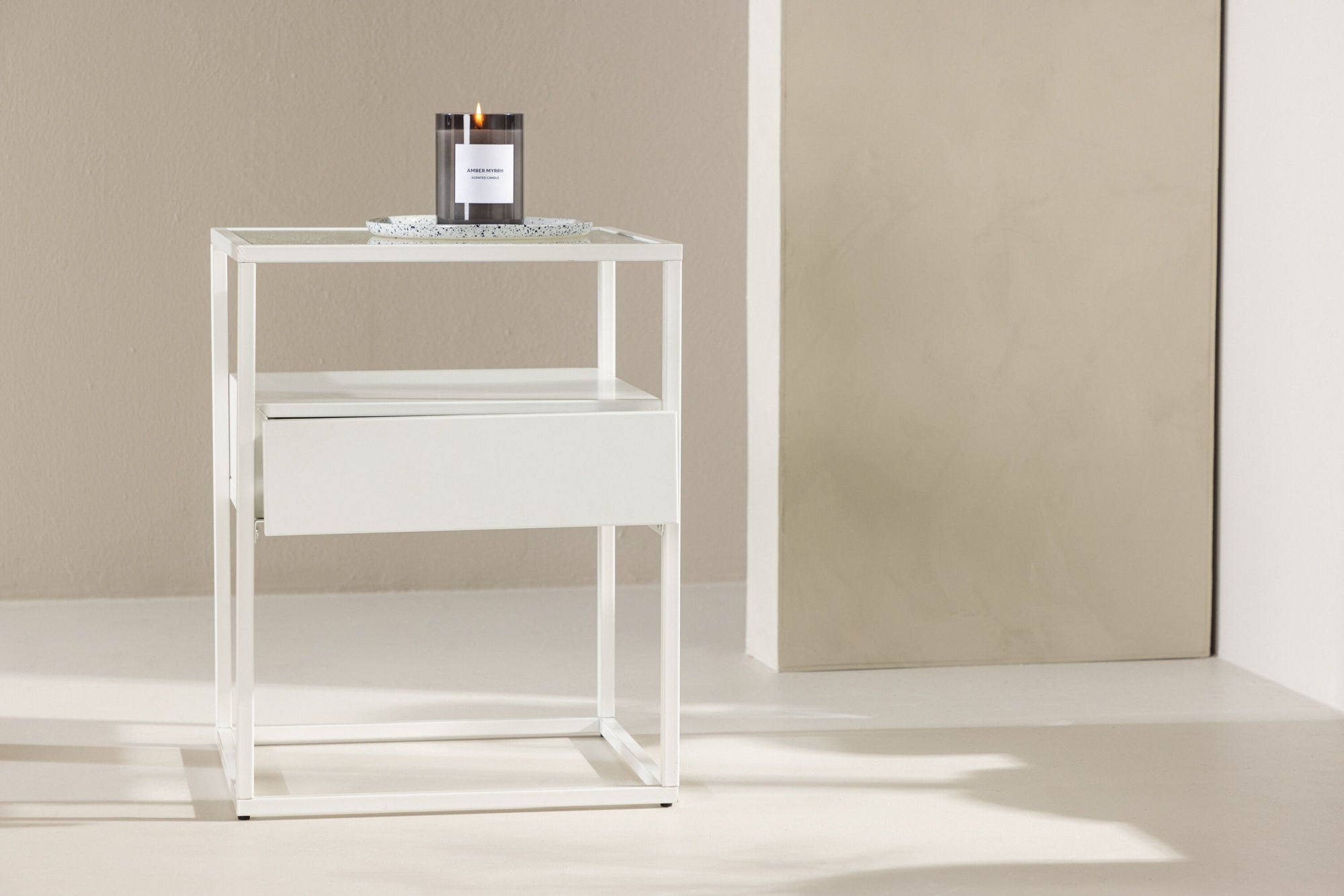 Venture Home Fortaleza Side bord - White / White