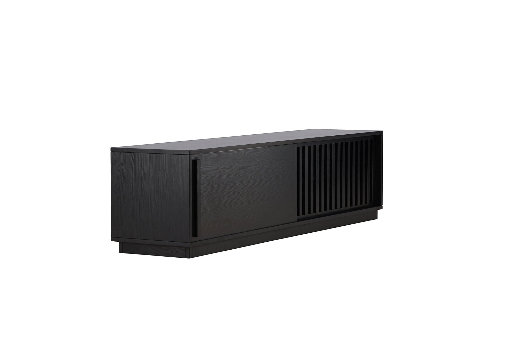 Venture Home Lugo TV bænk - Black / Black Melamine