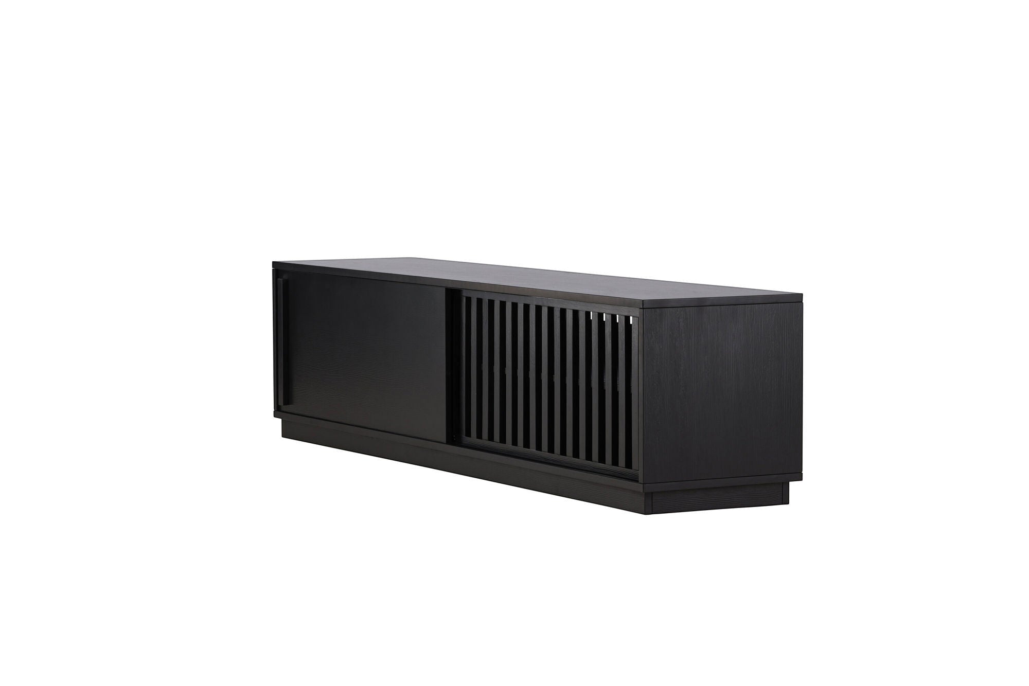 Venture Home Lugo TV bænk - Black / Black Melamine