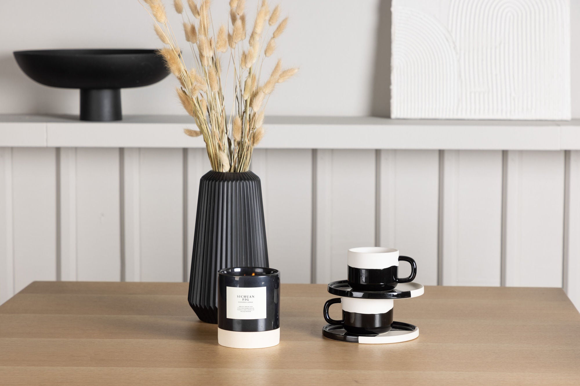 Venture Home Leo spisebord 100*75 - Oaklook / Oaklook MDF +Today Spisebordsstol - Nature / Black PU _4