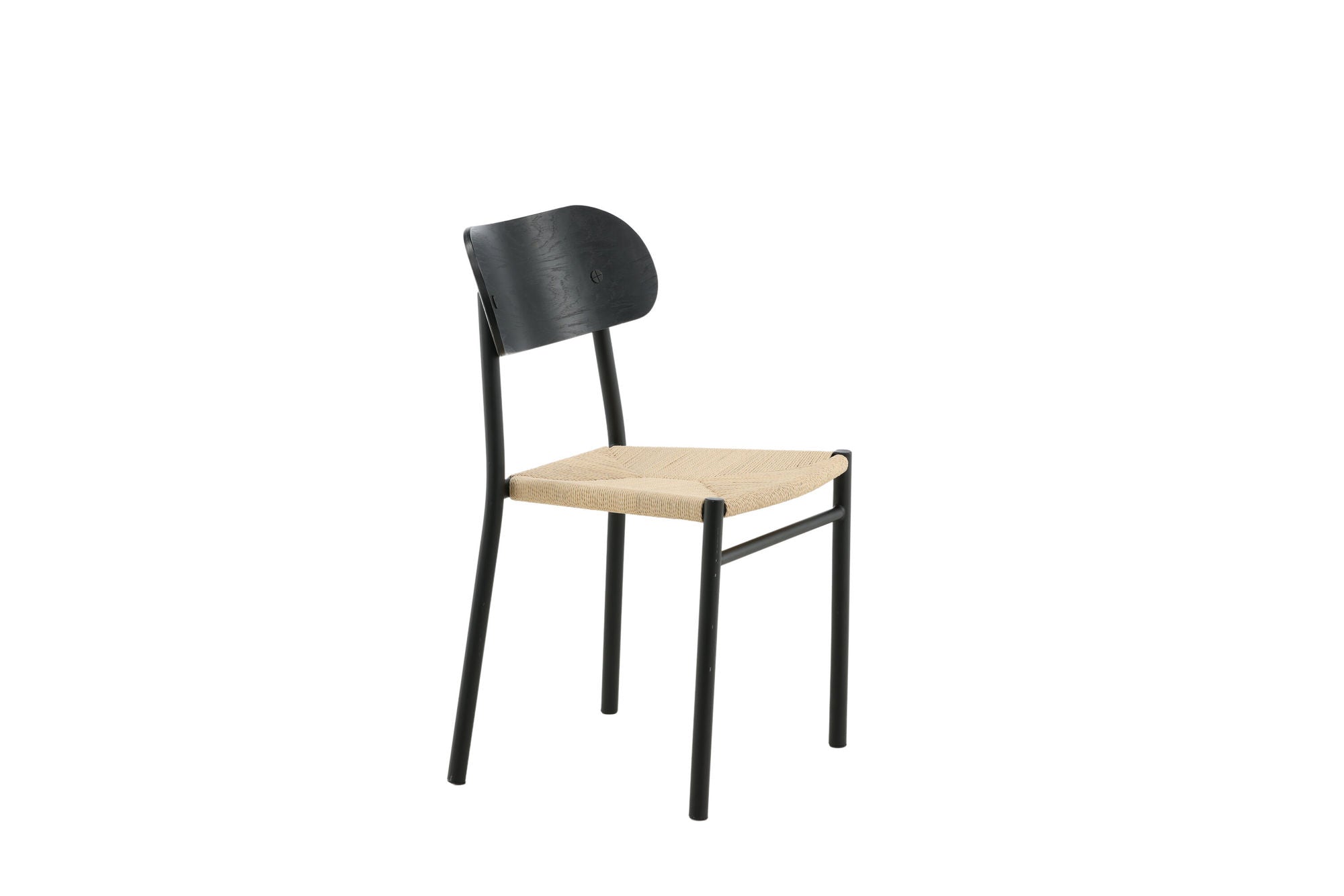 Venture Home Polly Steel Spisebordsstol 2-pack, K/D, Black back light seat