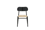 Venture Home Polly Steel Spisebordsstol 2-pack, K/D, Black back light seat