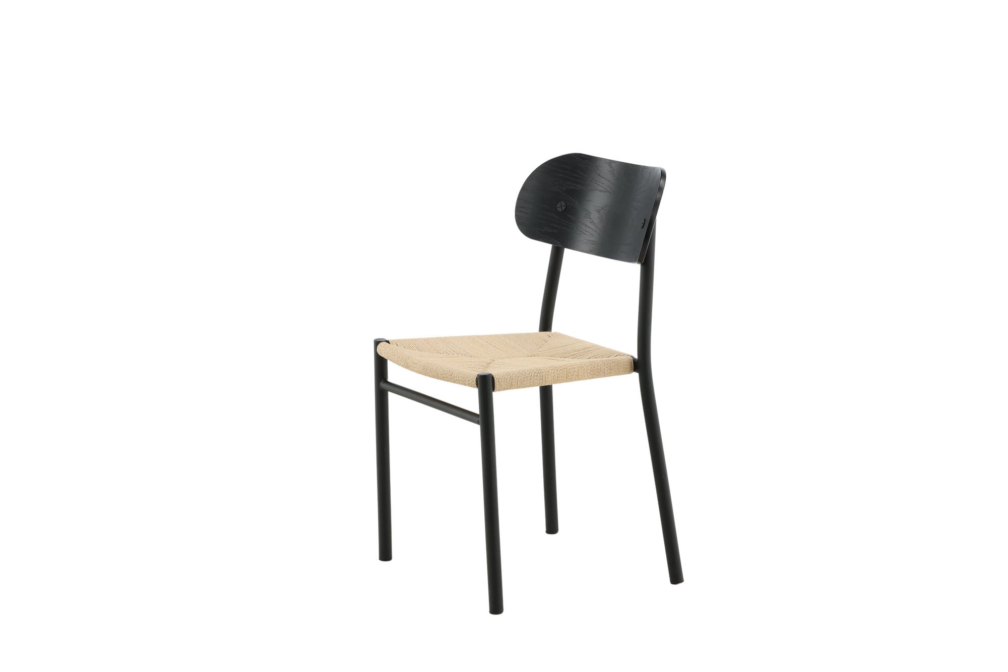 Venture Home Polly Steel Spisebordsstol 2-pack, K/D, Black back light seat
