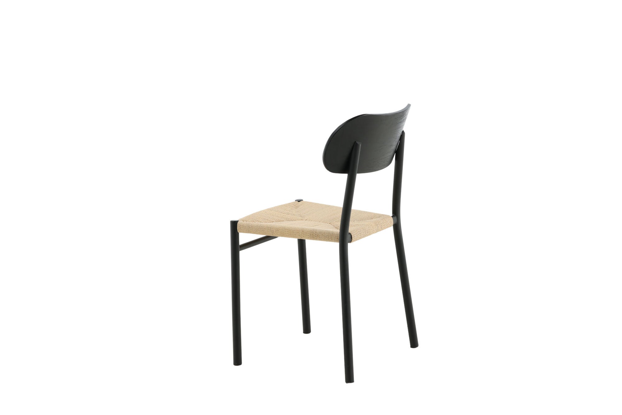Venture Home Polly Steel Spisebordsstol 2-pack, K/D, Black back light seat