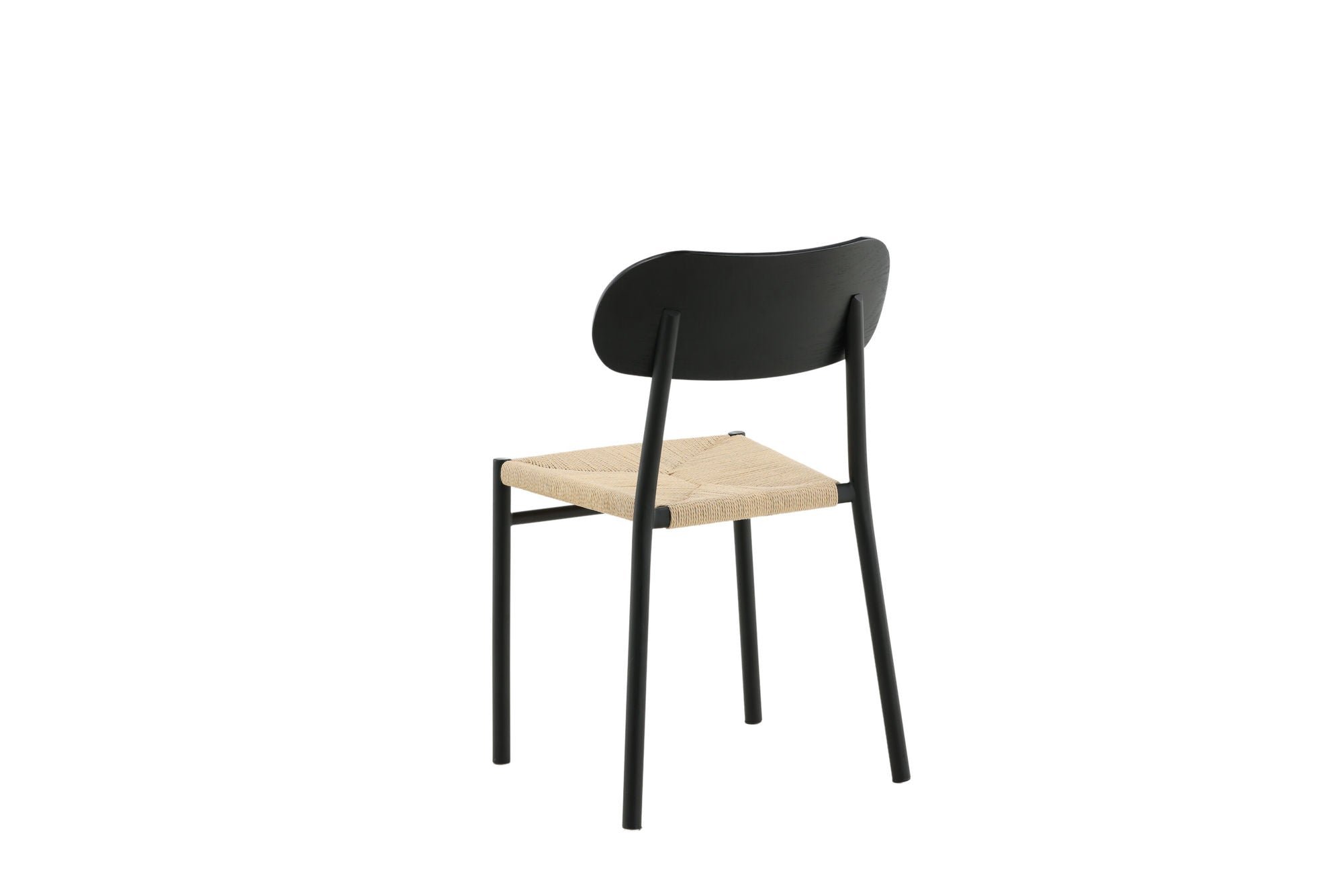 Venture Home Polly Steel Spisebordsstol 2-pack, K/D, Black back light seat