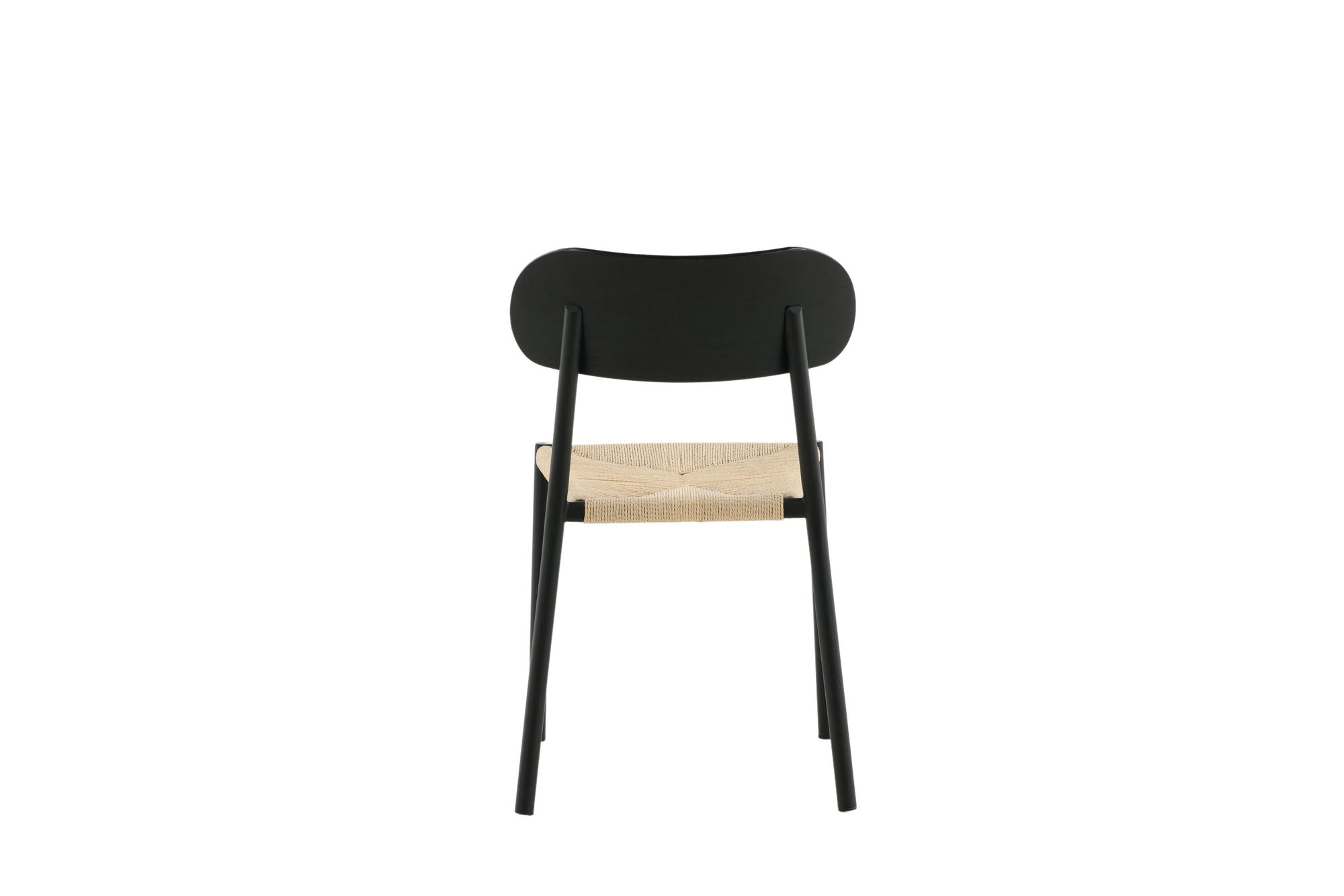 Venture Home Polly Steel Spisebordsstol 2-pack, K/D, Black back light seat