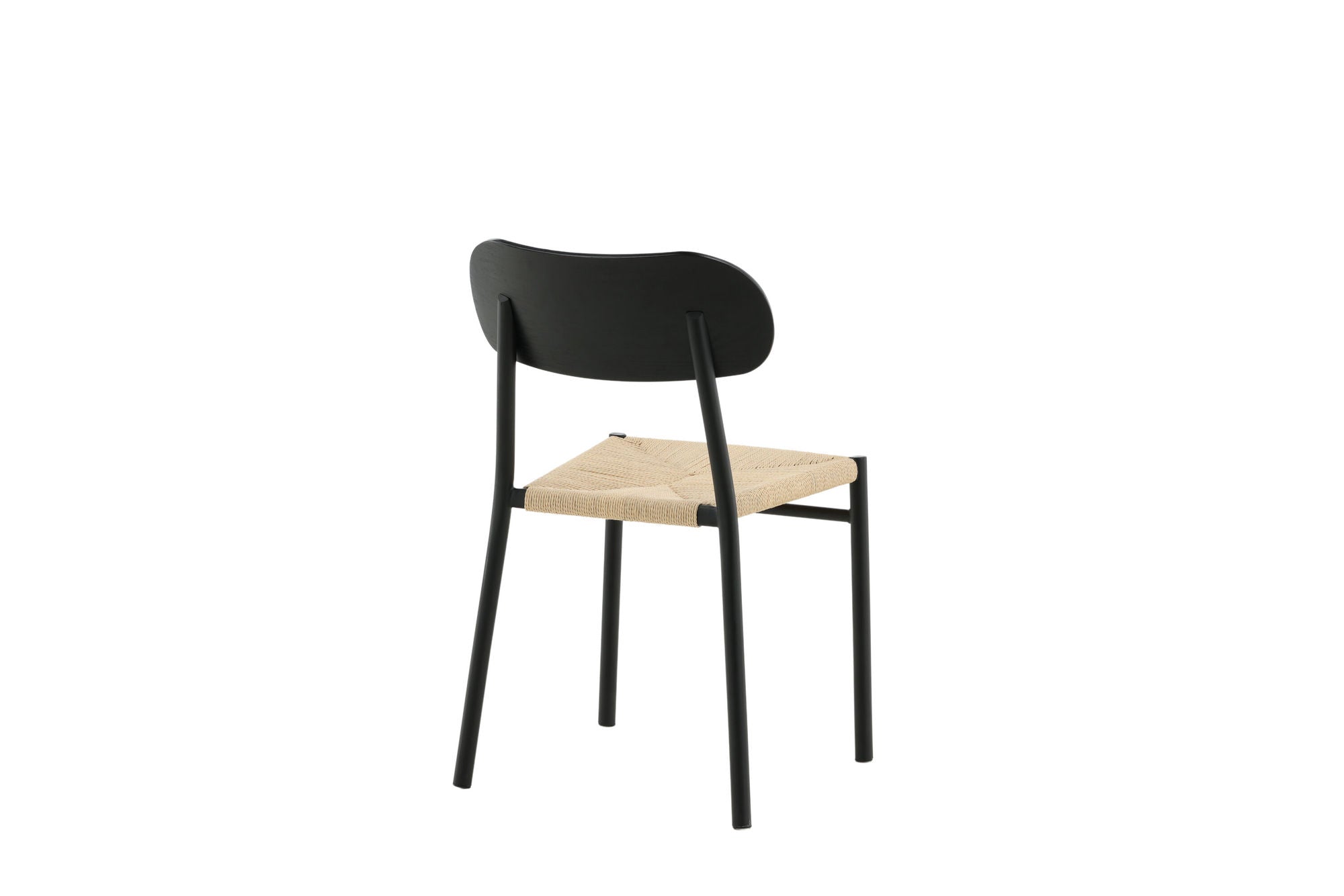 Venture Home Polly Steel Spisebordsstol 2-pack, K/D, Black back light seat