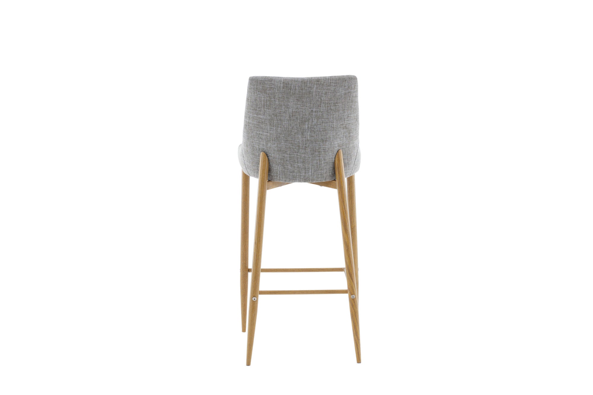Venture Home Plaza - Bar stool 2-pack - Oak/Light grey