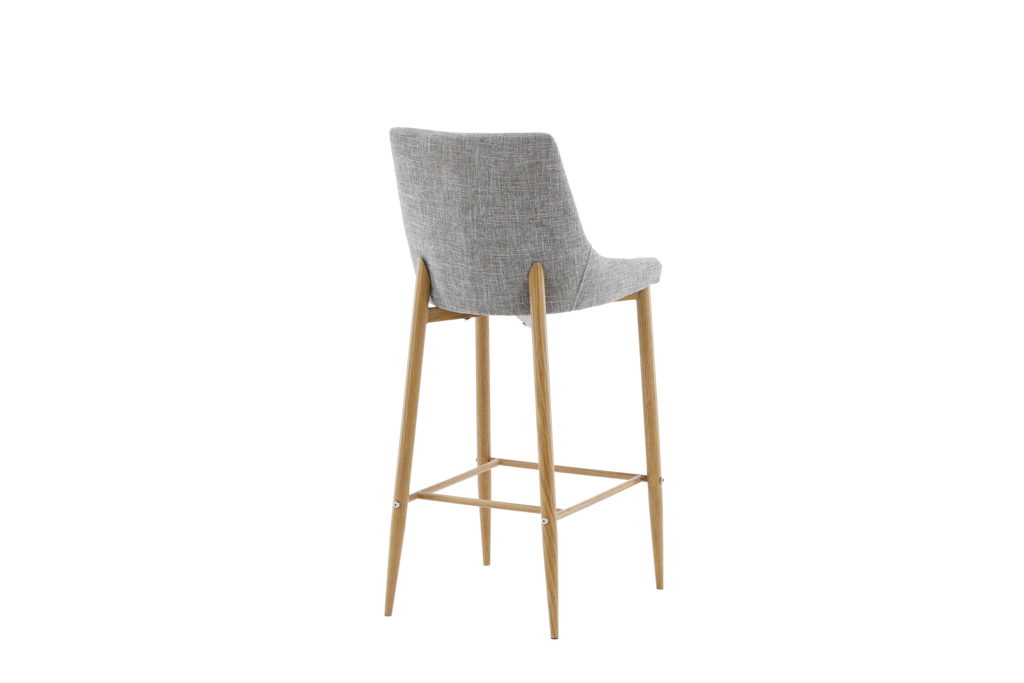 Venture Home Plaza - Bar stool 2-pack - Oak/Light grey