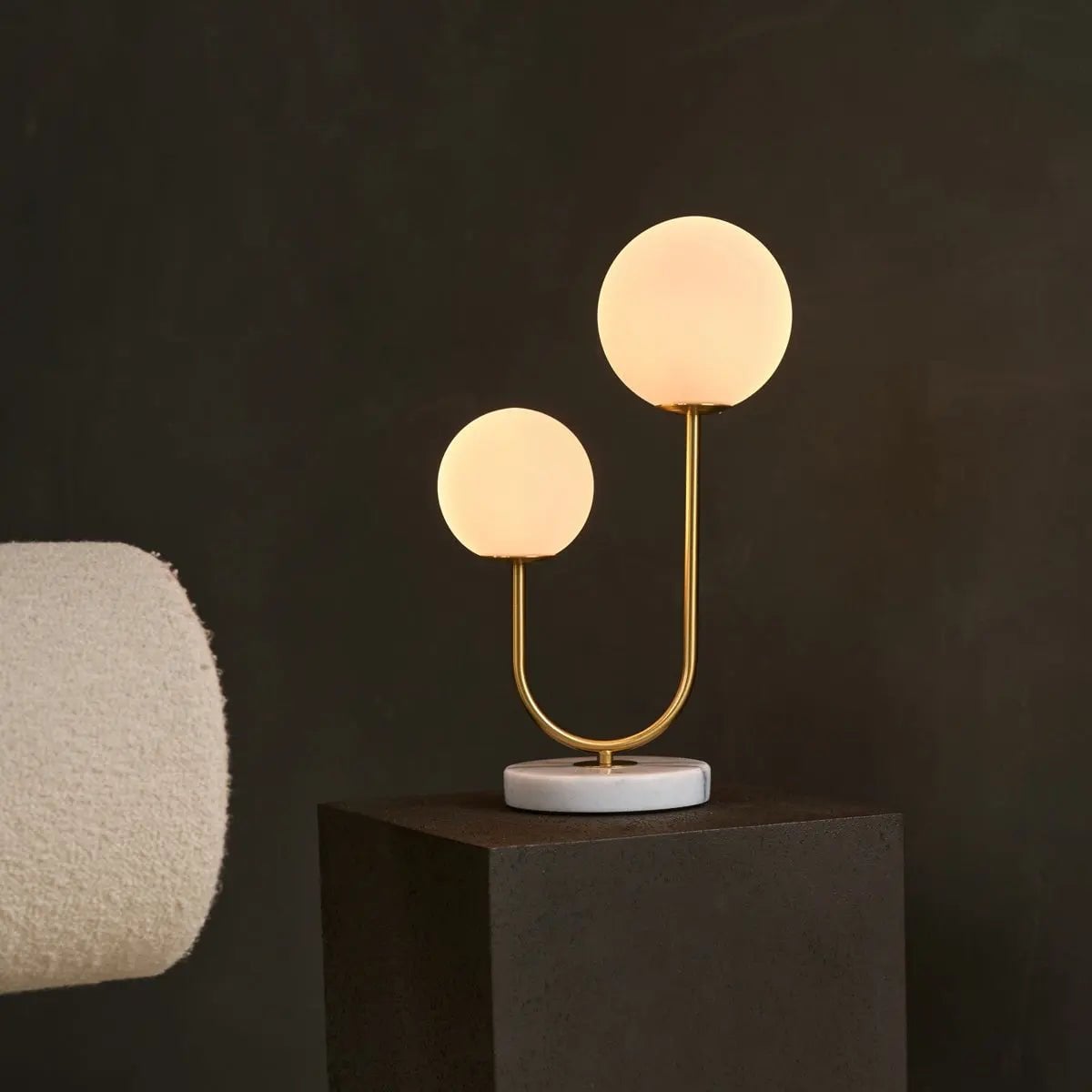 Giorgia marmor bordlampe