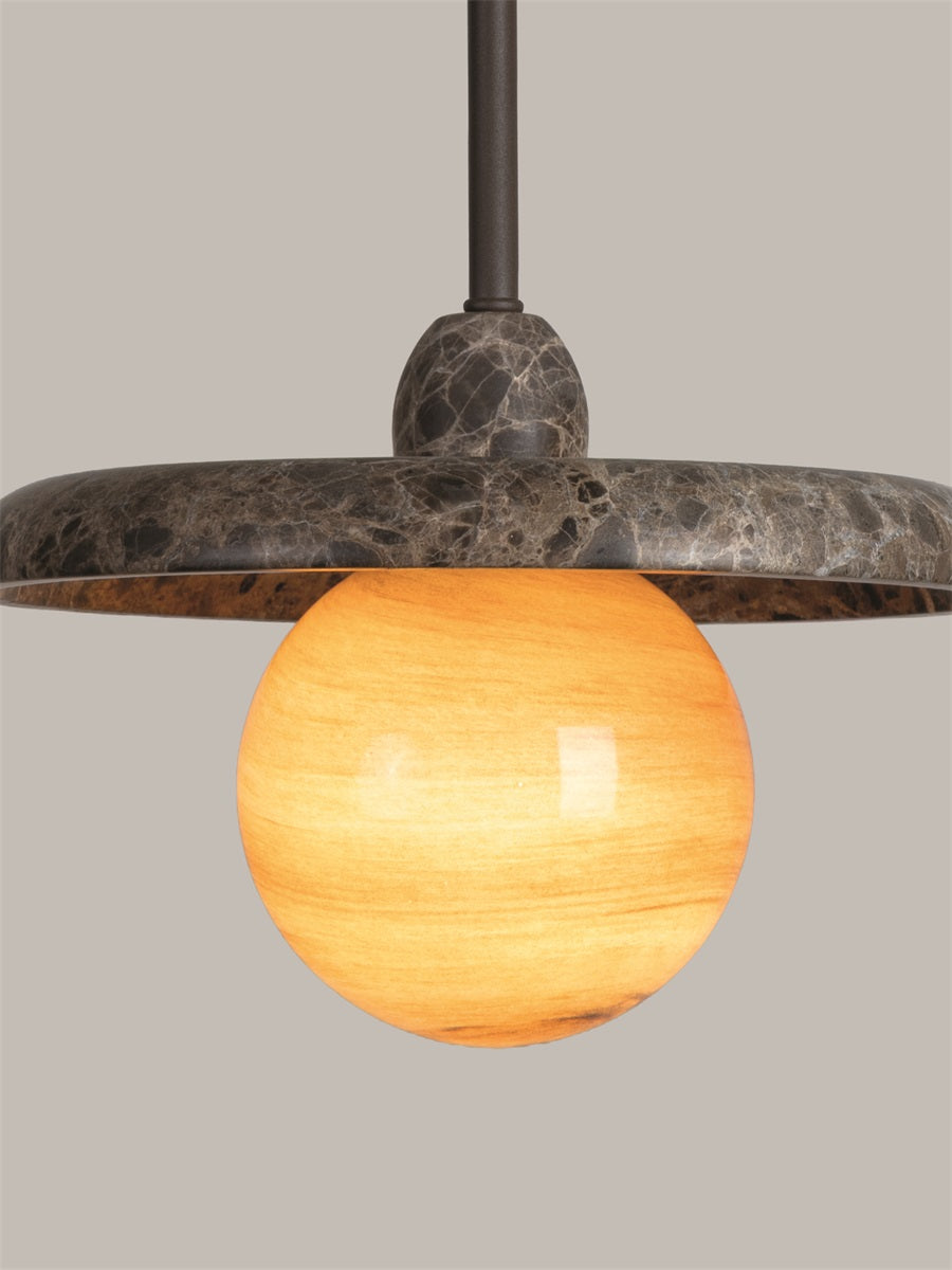 Tivoli dia.25 x h 16cm disc, Brun, loftlampe