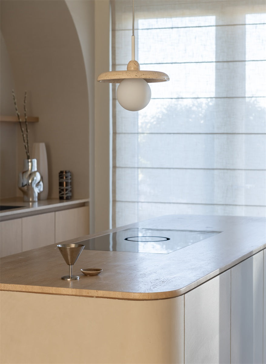 Tivoli dia.25 x h 16cm disc, Hvid, loftlampe