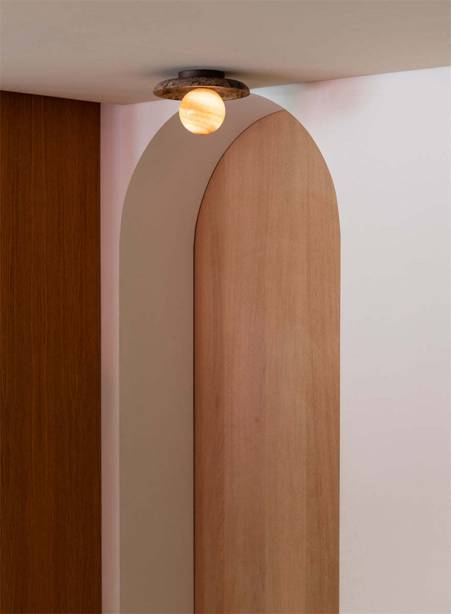 Tivoli dia.25cm disc, brun, loftlampe