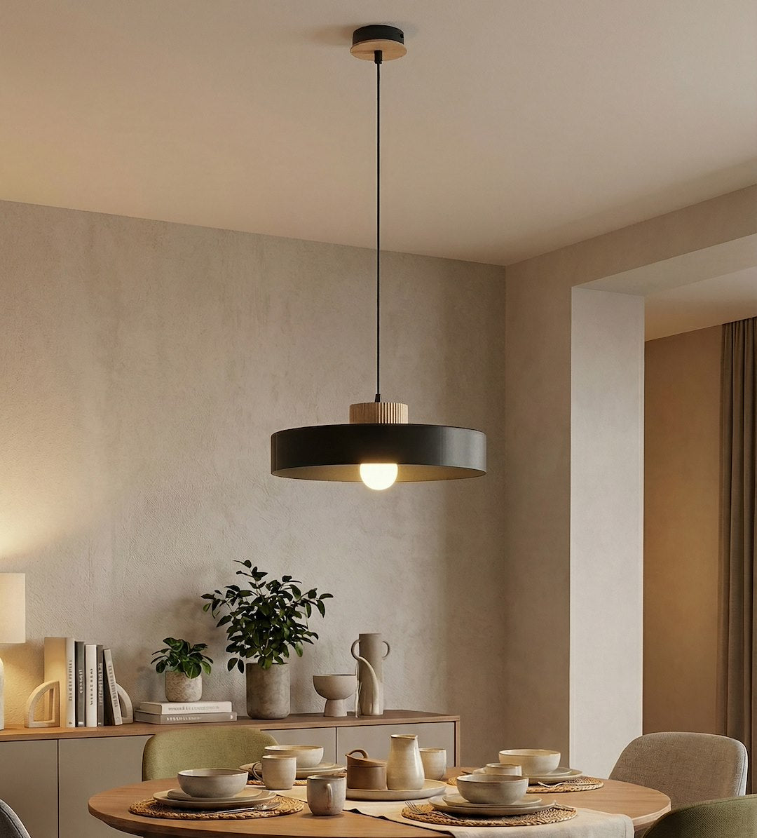 KIVI 1L SORT Loftlampe