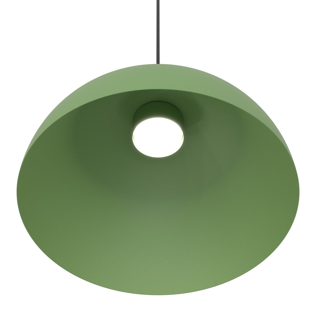 LUNARO 1L BL GRØN Loftlampe