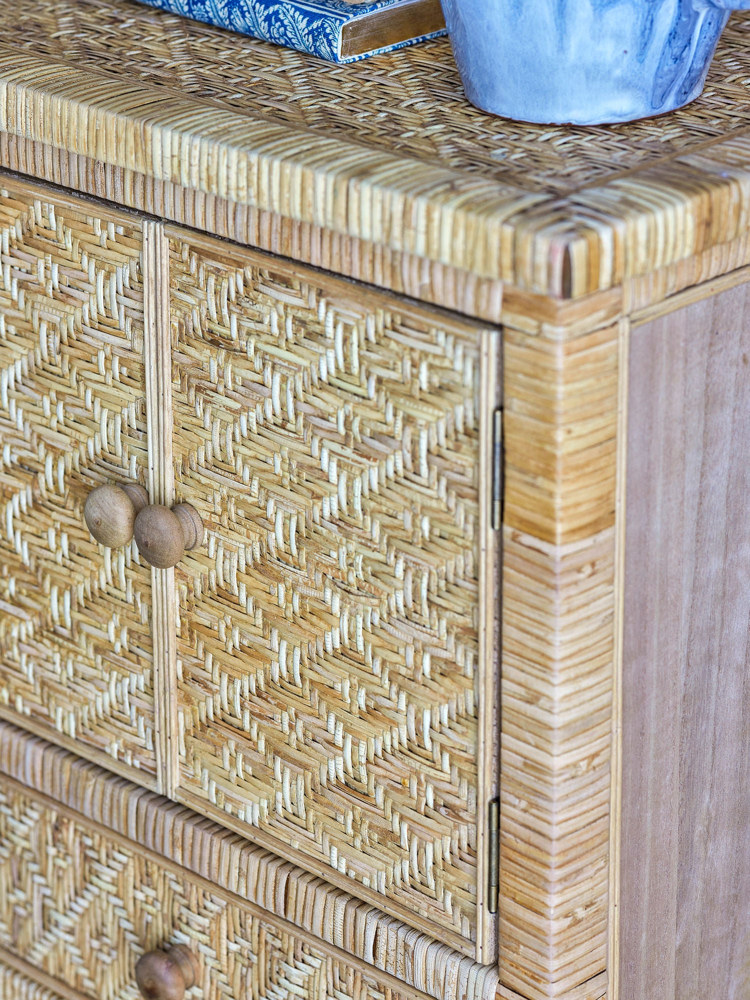 Creative Collection Lorris Kommode, Natur, Rattan