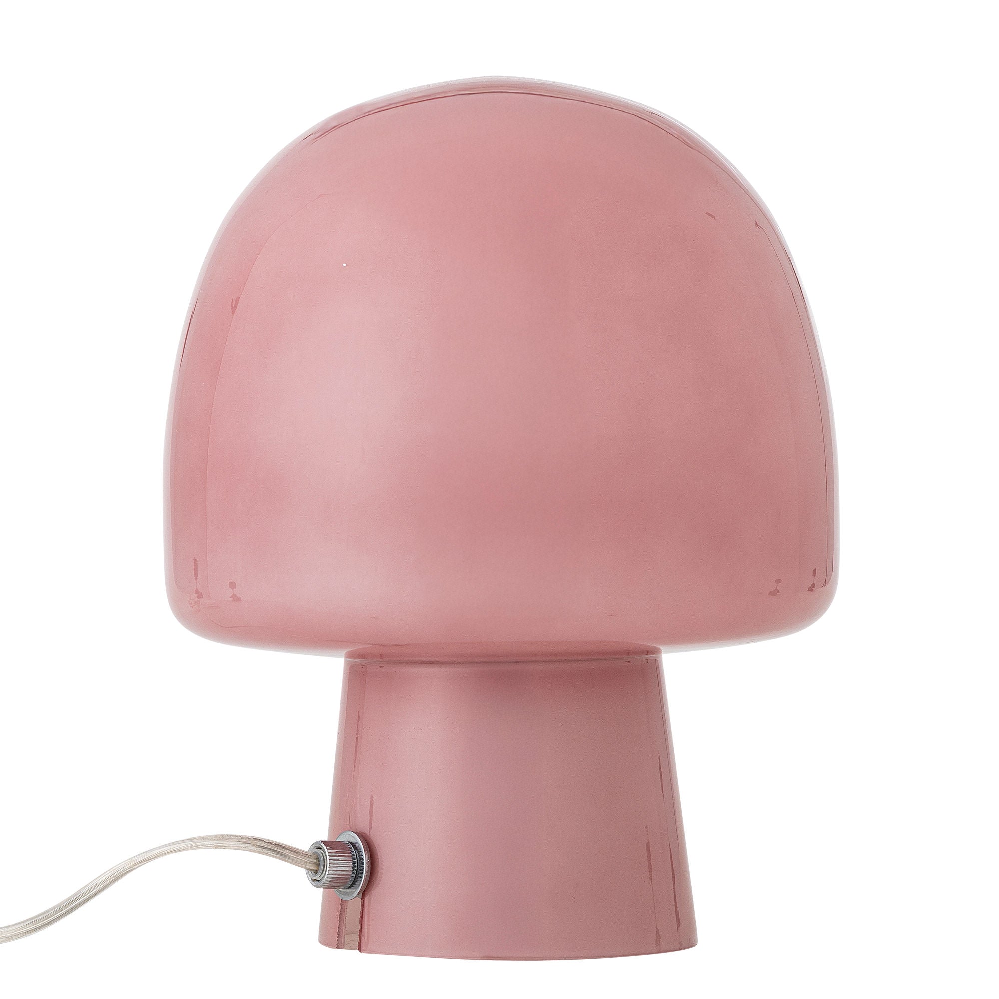 Bloomingville Paddy Bordlampe, Rosa, Glas