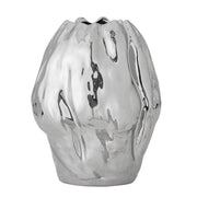Bloomingville Bobby Vase, Sølv, Stentøj